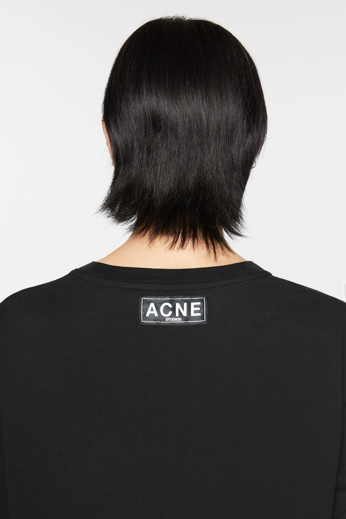 Acne Studios Everest Logogram T-shirt In Black