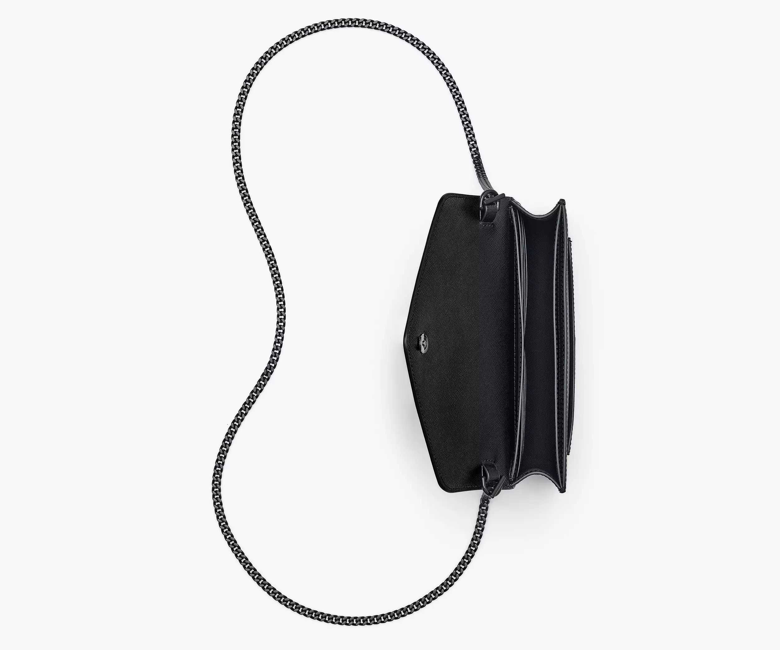 Marc Jacobs The Longshot Chain Wallet In Black