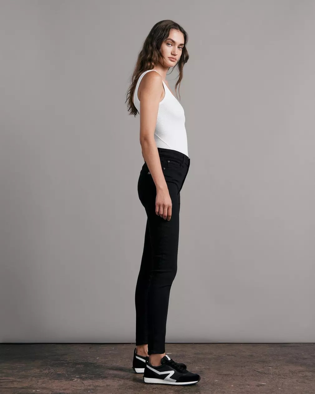 Rag & Bone Nina High-rise Tights In Black