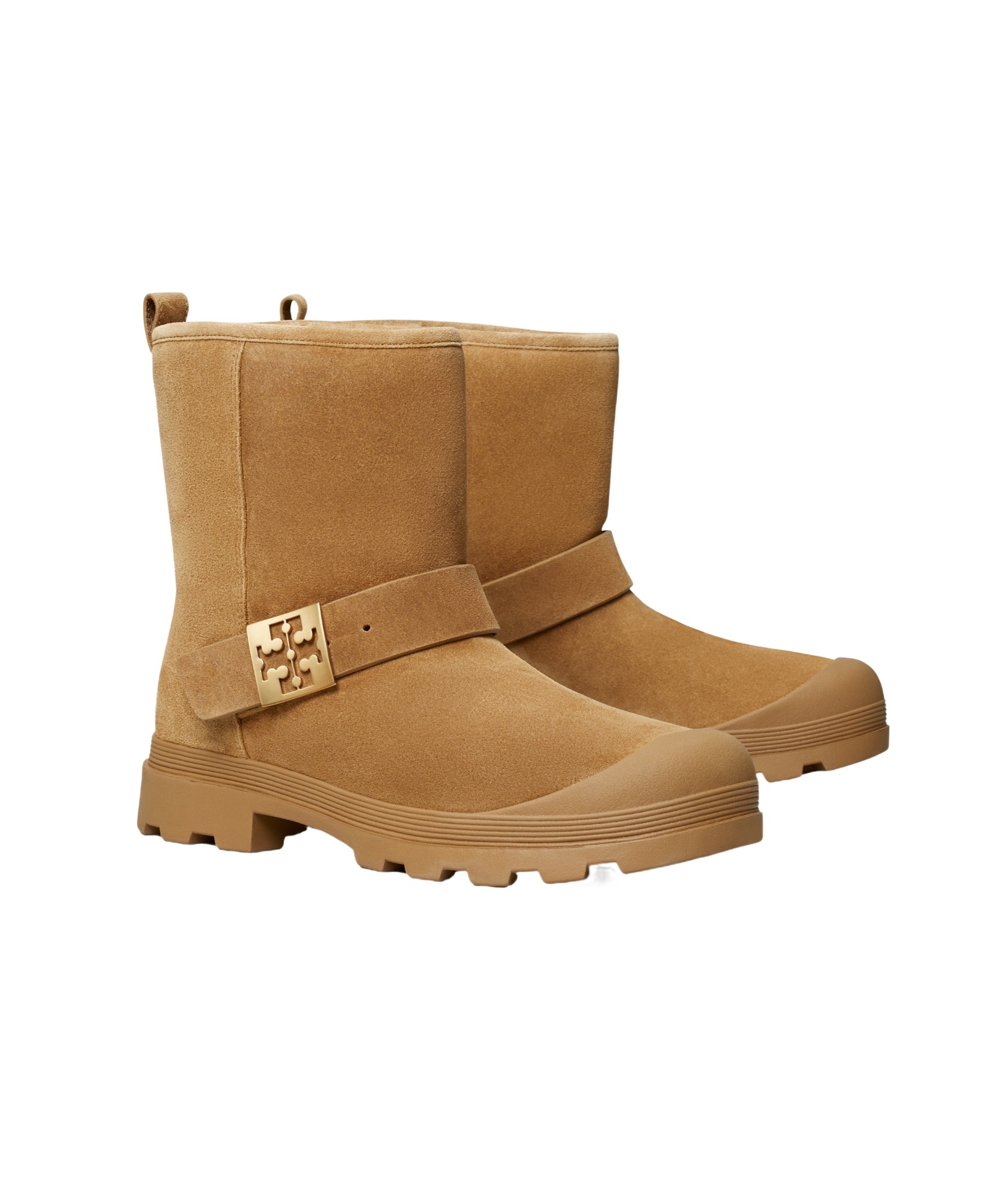 Tory Burch Mellow Shearling Boot In Brown