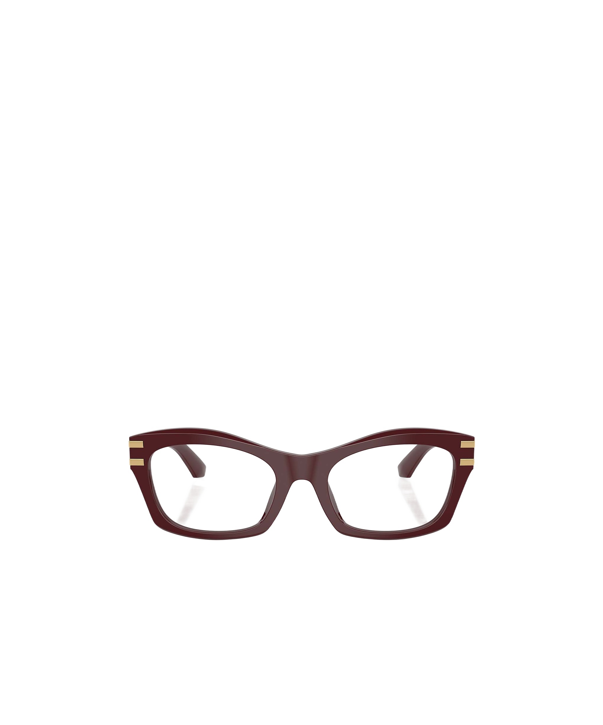Dolce & Gabbana Dg3420 Butterfly Acetate Eyeglasses In Burgundy