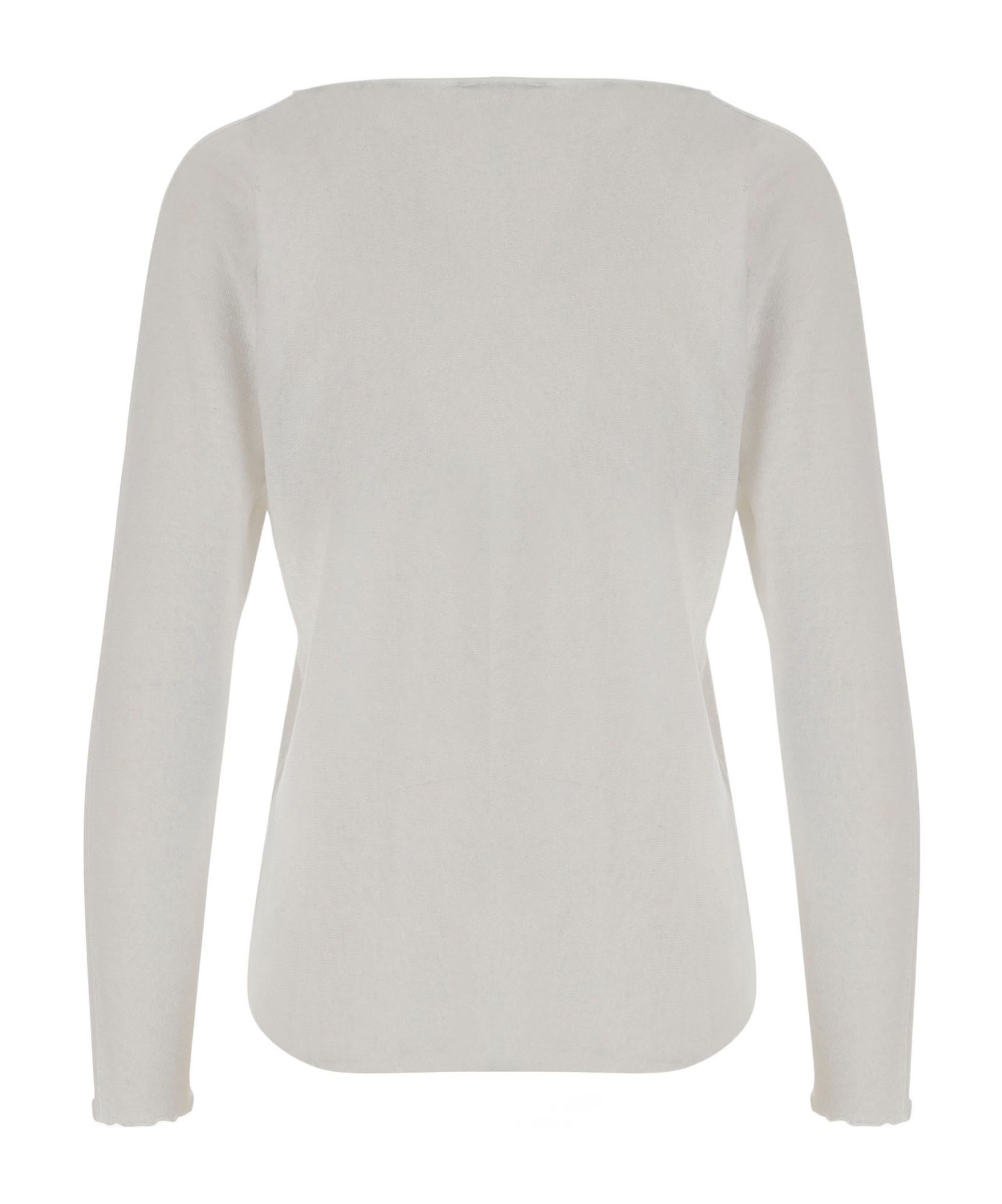 Bruno Manetti Round-neck Sweater In White