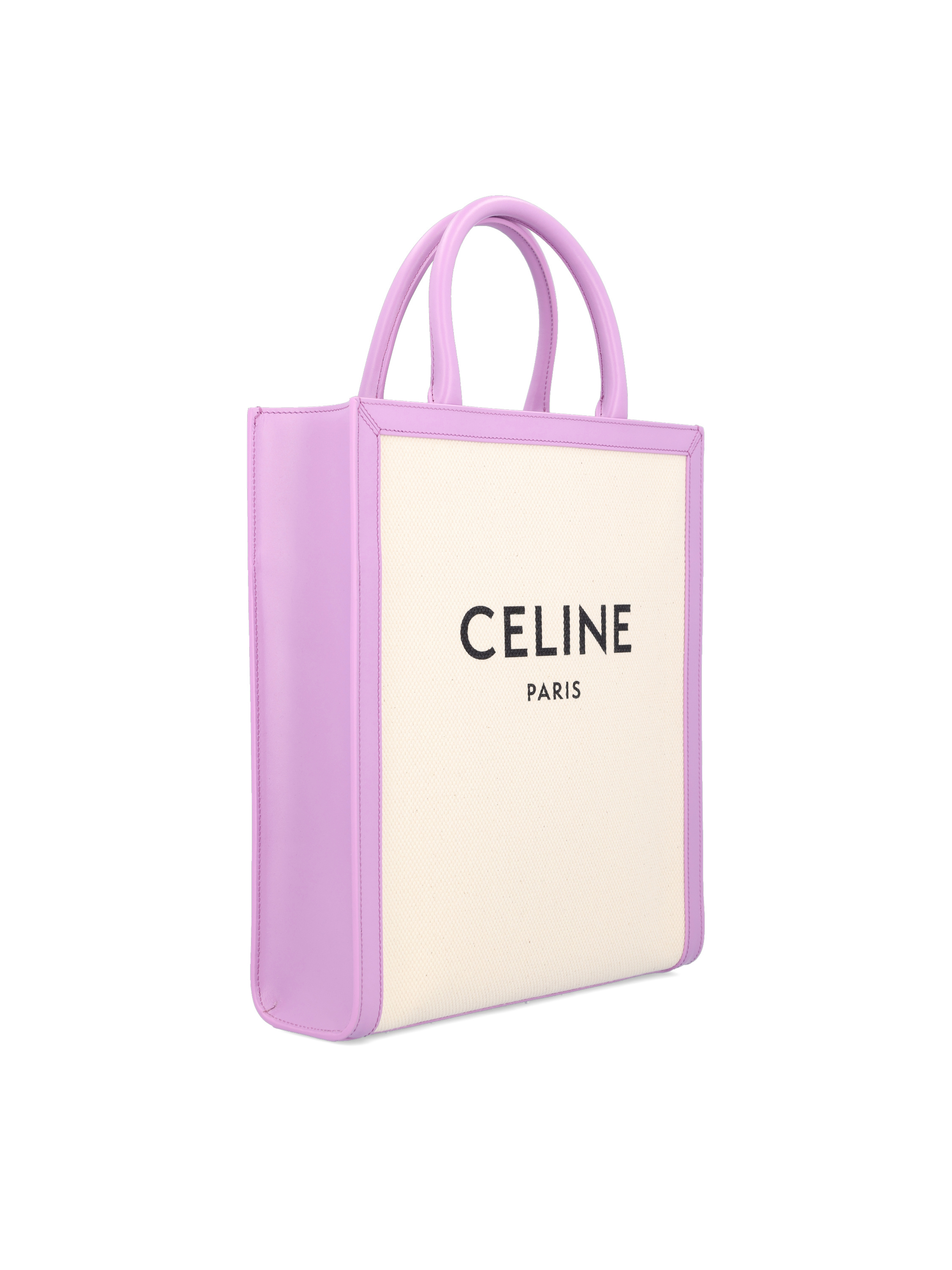 Celine Cabas Small Calfskin Handbag In White