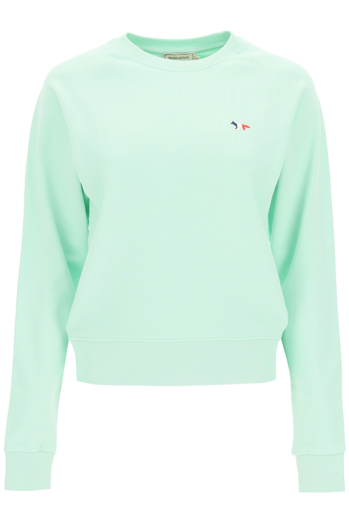 MAISON KITSUNÉ TRICOLOR FOX PATCH SWEATSHIRT
