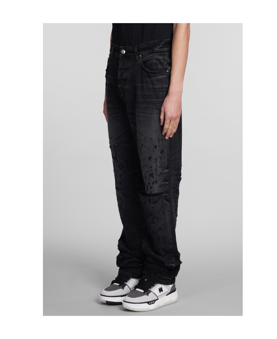 Amiri Logo-embroidered Carpenter Trousers In Grey