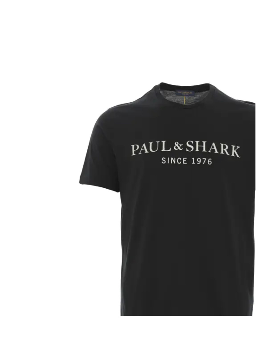 PAUL & SHARK ROUND-NECKED LOGO T-SHIRT