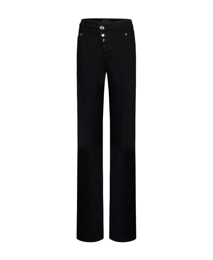 Shop Tom Ford High-rise Flared Trousers In Black