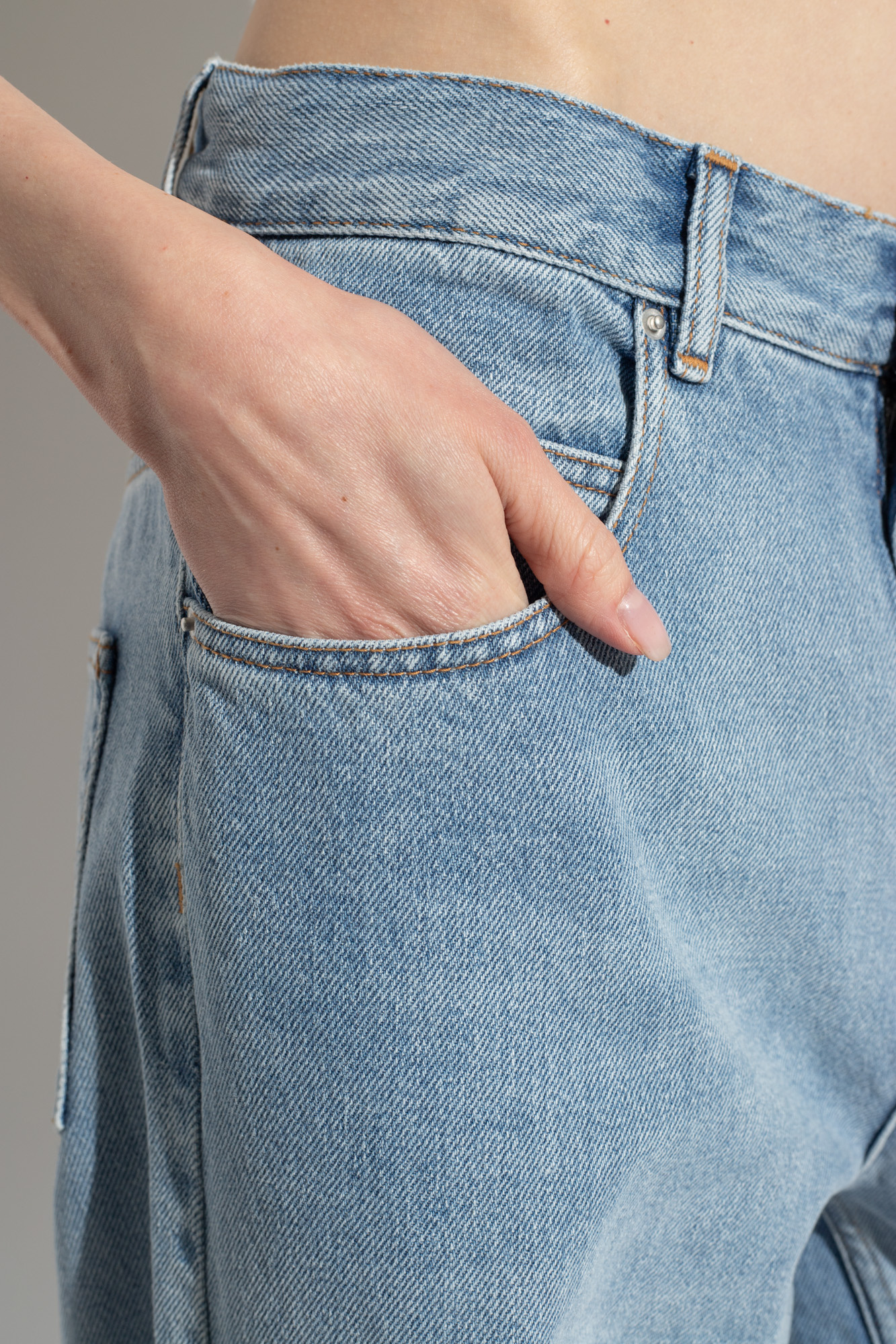 Isabel Marant Multi-pocket Jeans In Blue