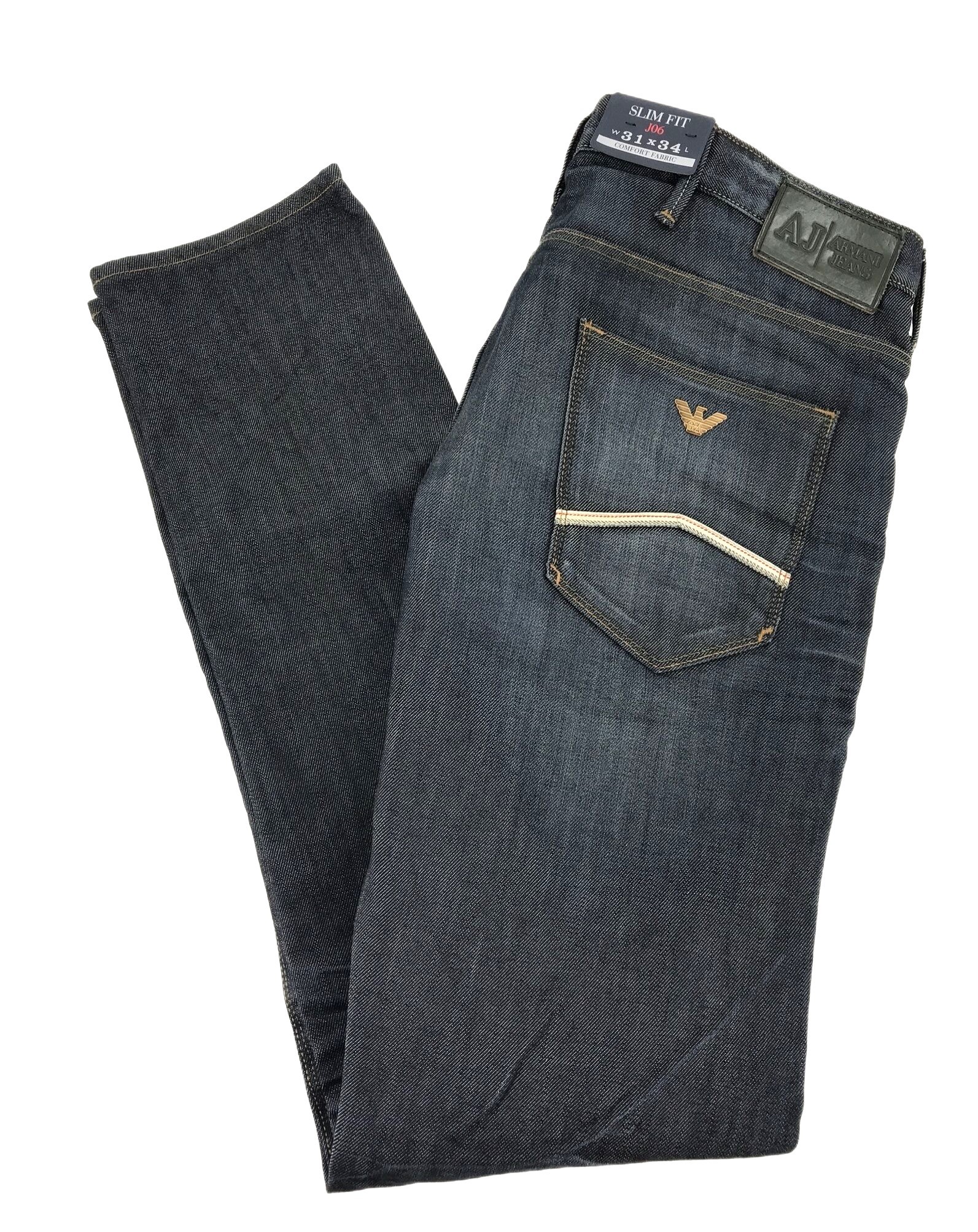 ARMANI JEANS LOGO DETAIL JEANS