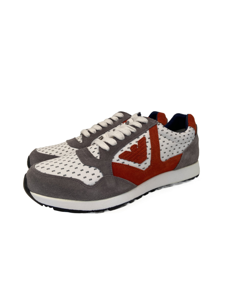 EMPORIO ARMANI LACED SNEAKERS