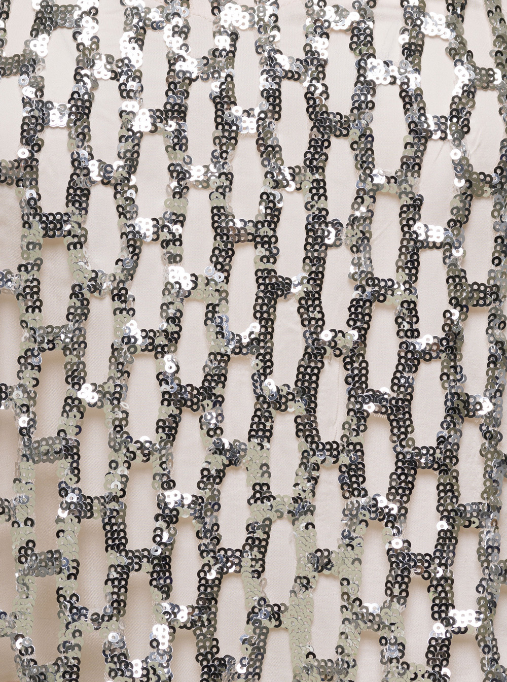 Shop Forte Forte Sequined Mesh Sling In White