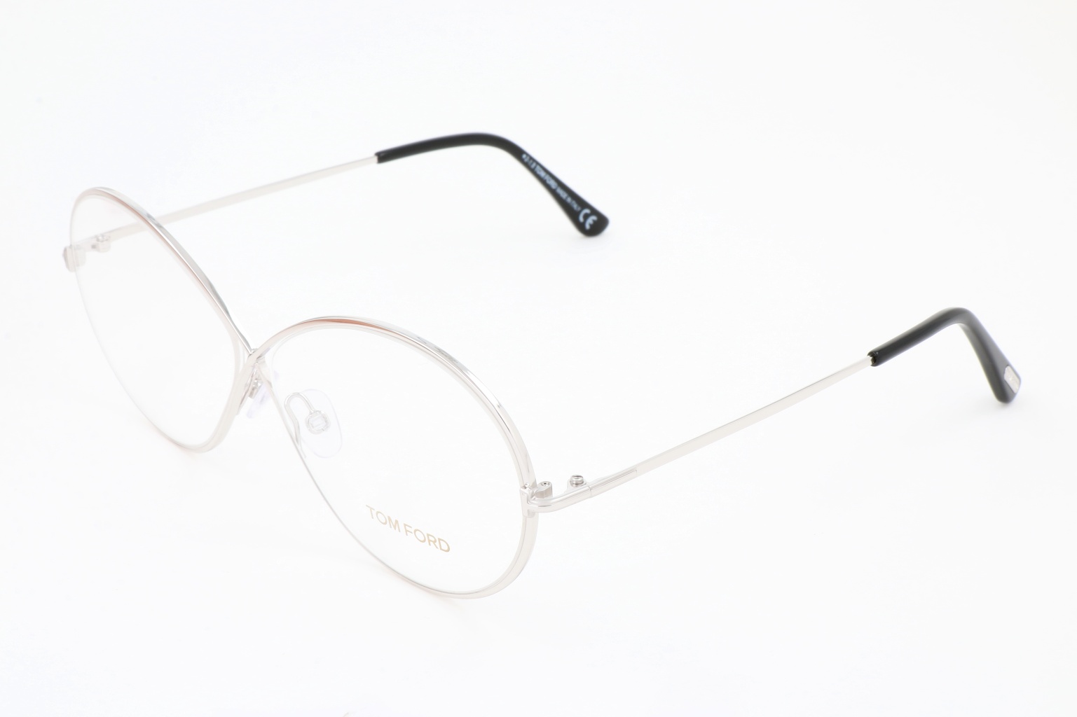 Tom Ford Elliptical Flat Mirror In White