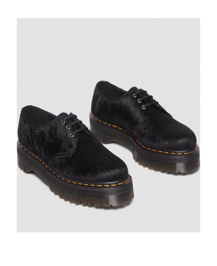 Dr. Martens 1461 Thick-soled Casual Shoes In Black
