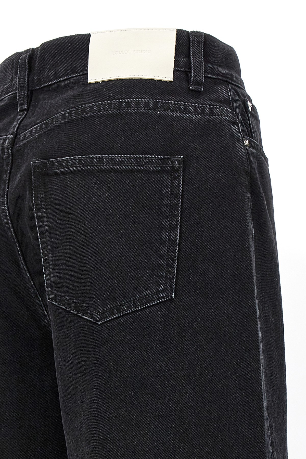 LOULOU STUDIO WIDE-LEGGED JEANS