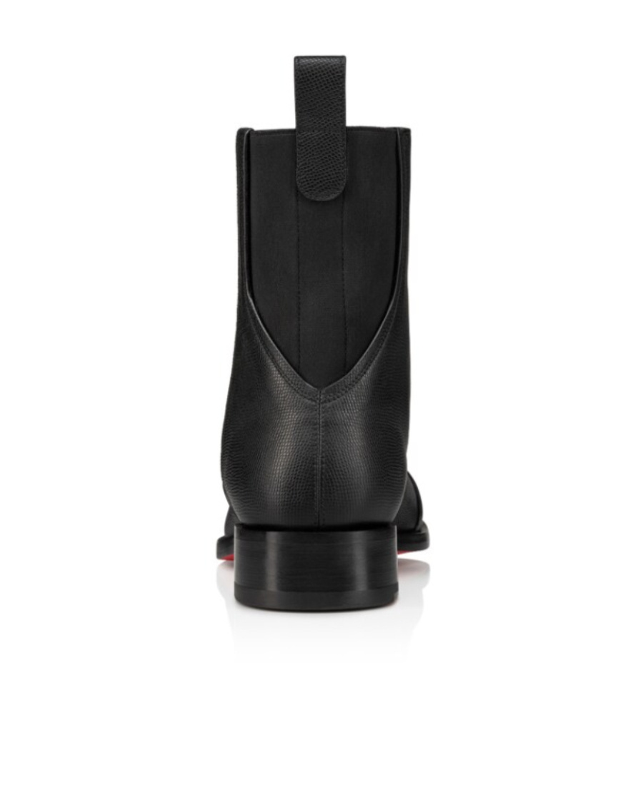 Christian Louboutin Boabi Leather Chelsea Boots In Black