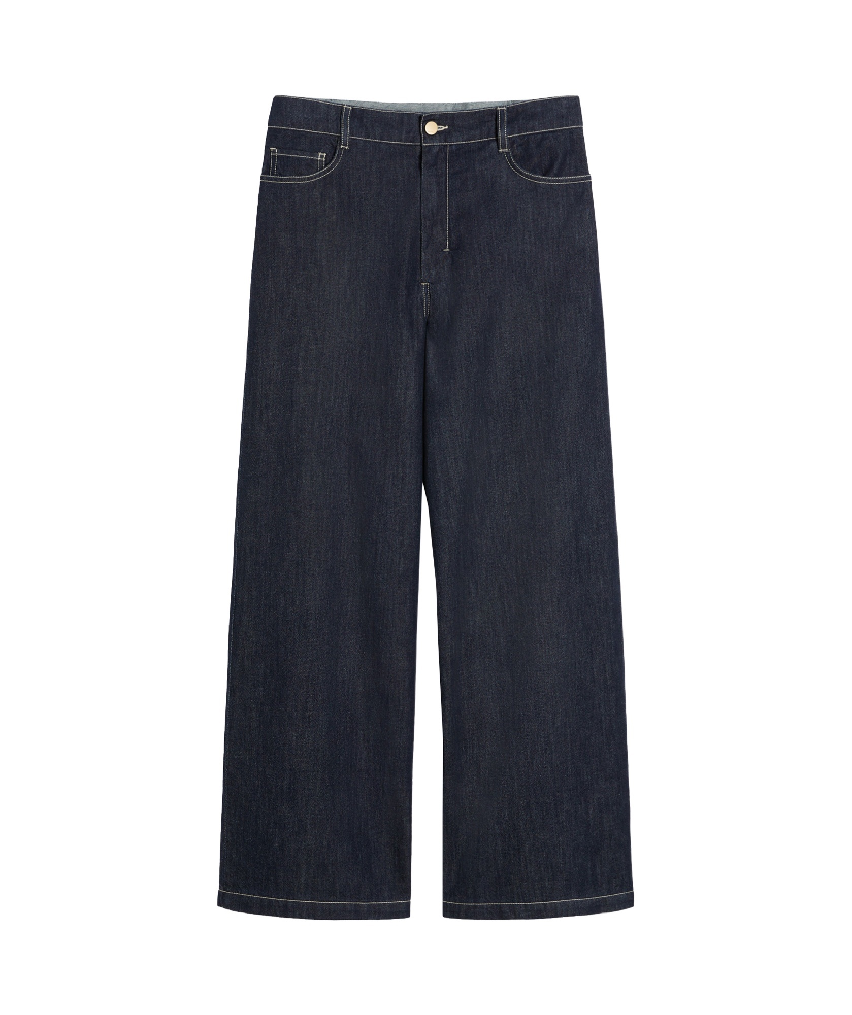 Max Mara Belt-loop Jeans In Black