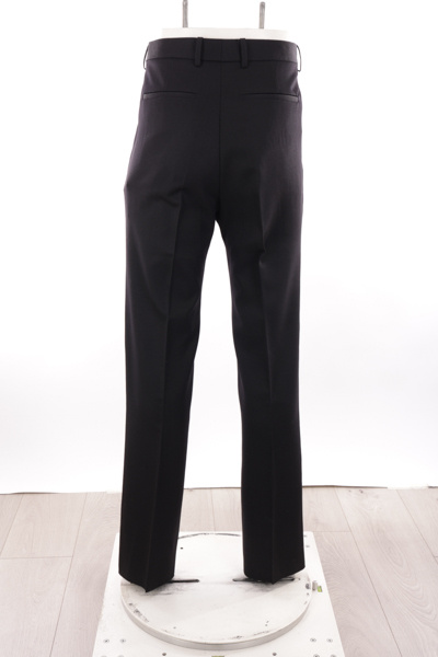 Oamc Straight-leg Tailored Trousers In Black