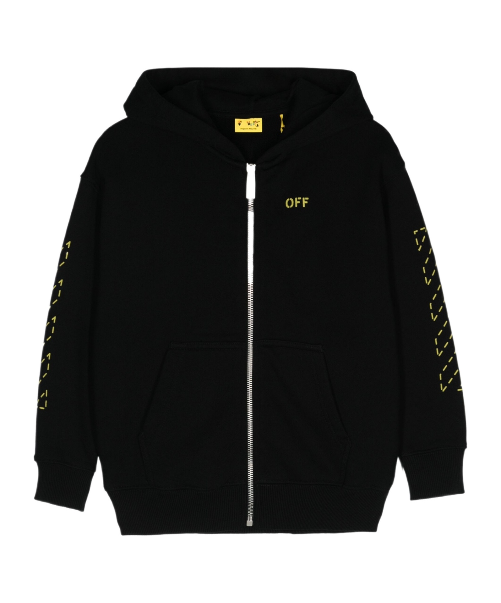 OFF-WHITE ARROW STITCH HOODIE 