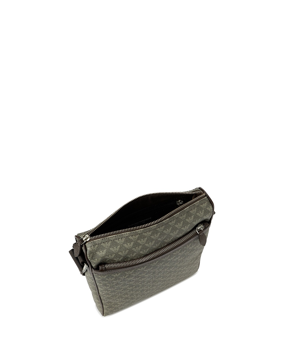 Emporio Armani Logo Logo Satchel Bag In Green