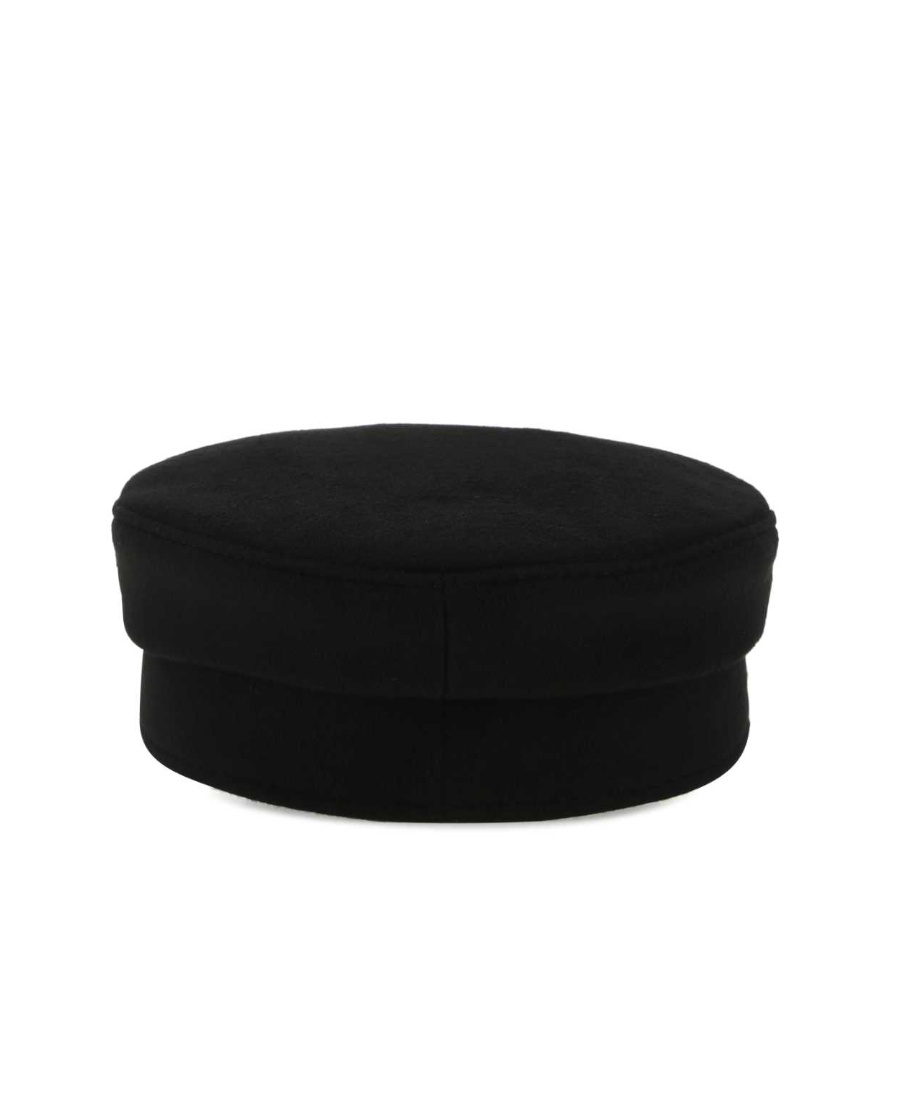Ruslan Baginskiy Logo-embroidered Baker Boy Cap In Black
