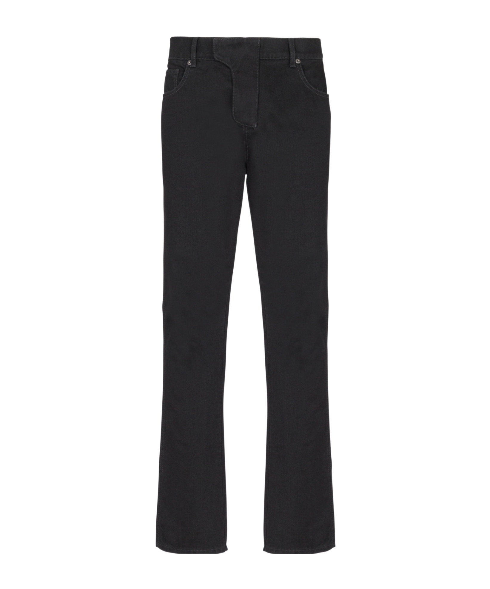 Shop Balmain Regular-fit Denim Jeans