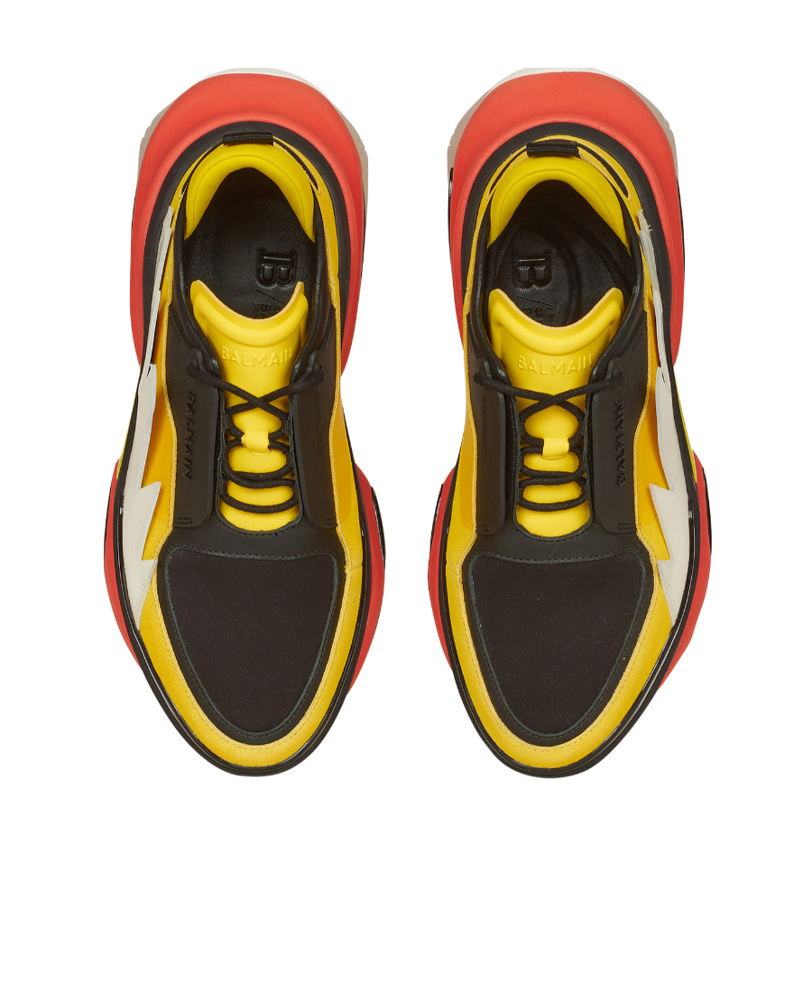 Balmain X Pok�mon B-bold Low-top Sneakers In Multicolor