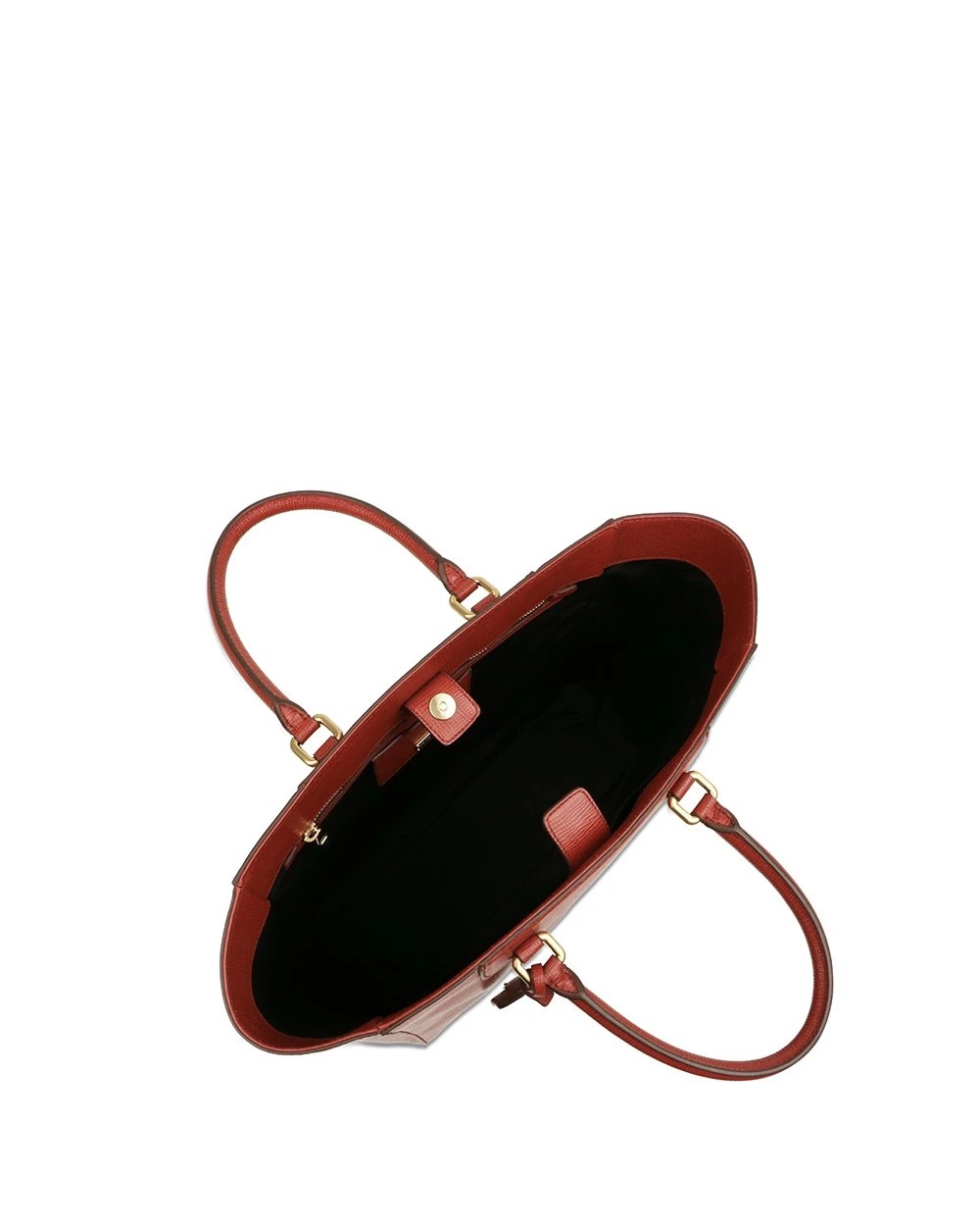 Dolce & Gabbana Logo Details Handbag In Brown