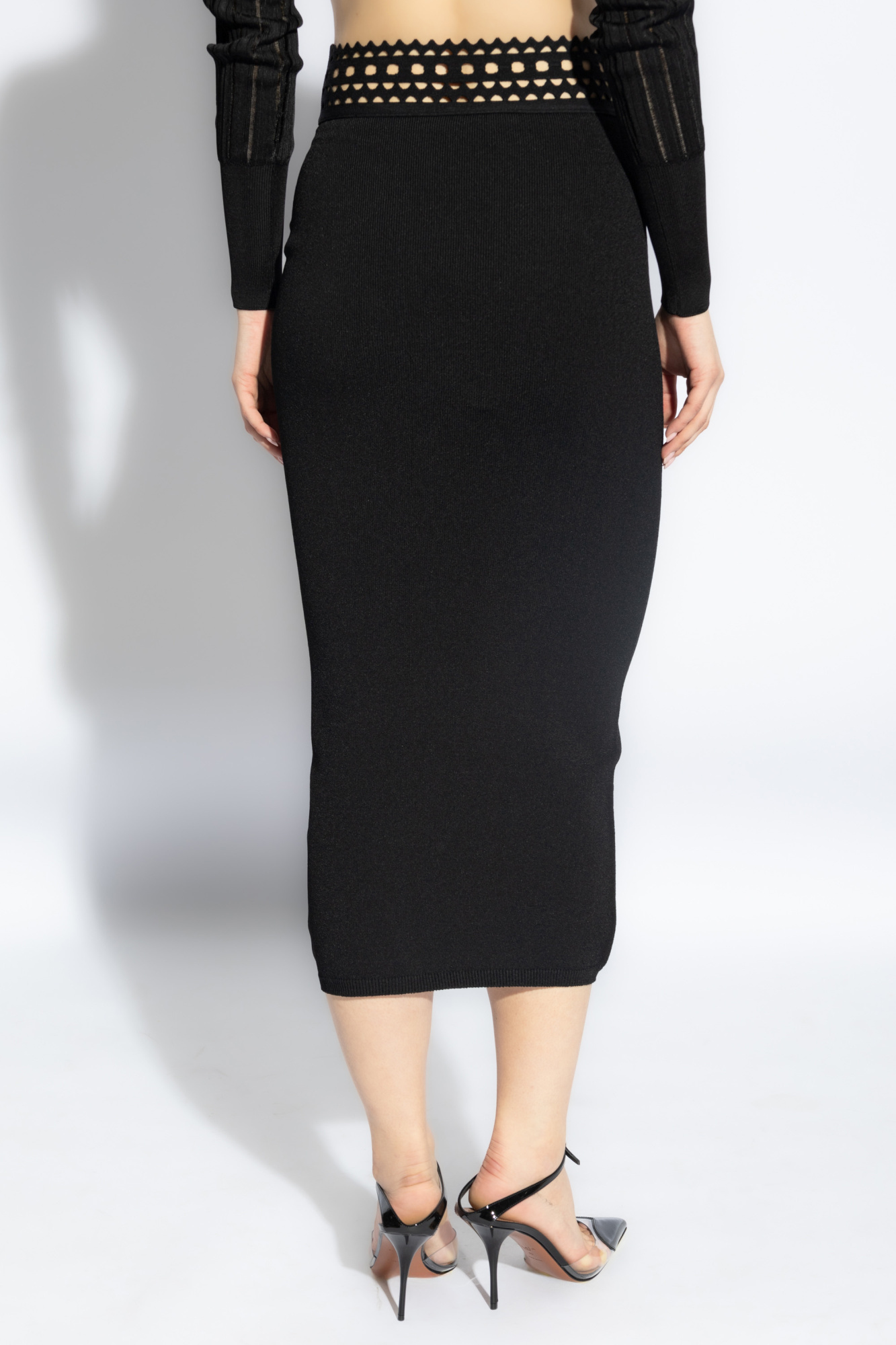 ALAÏA DECORATIVE TRIM SKIRT