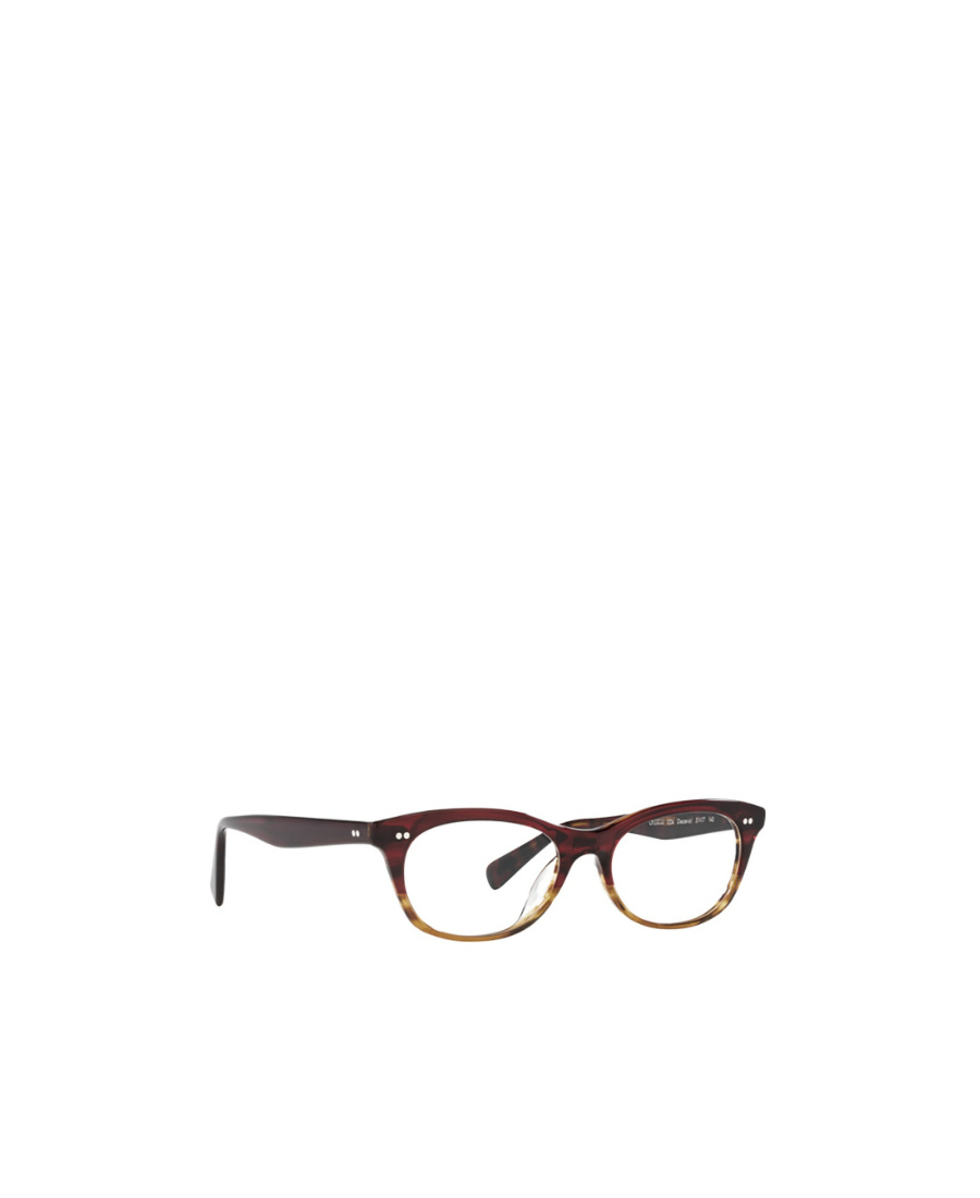 Oliver Peoples Dezerai Rectangle-frame Sunglasses In Red
