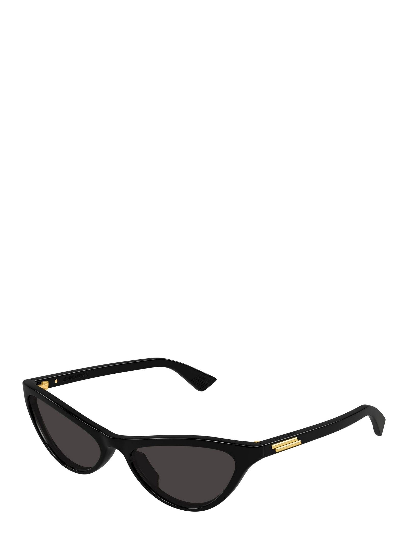 Bottega Veneta Eyewear Classic Cat Eye Sunglasses In Black