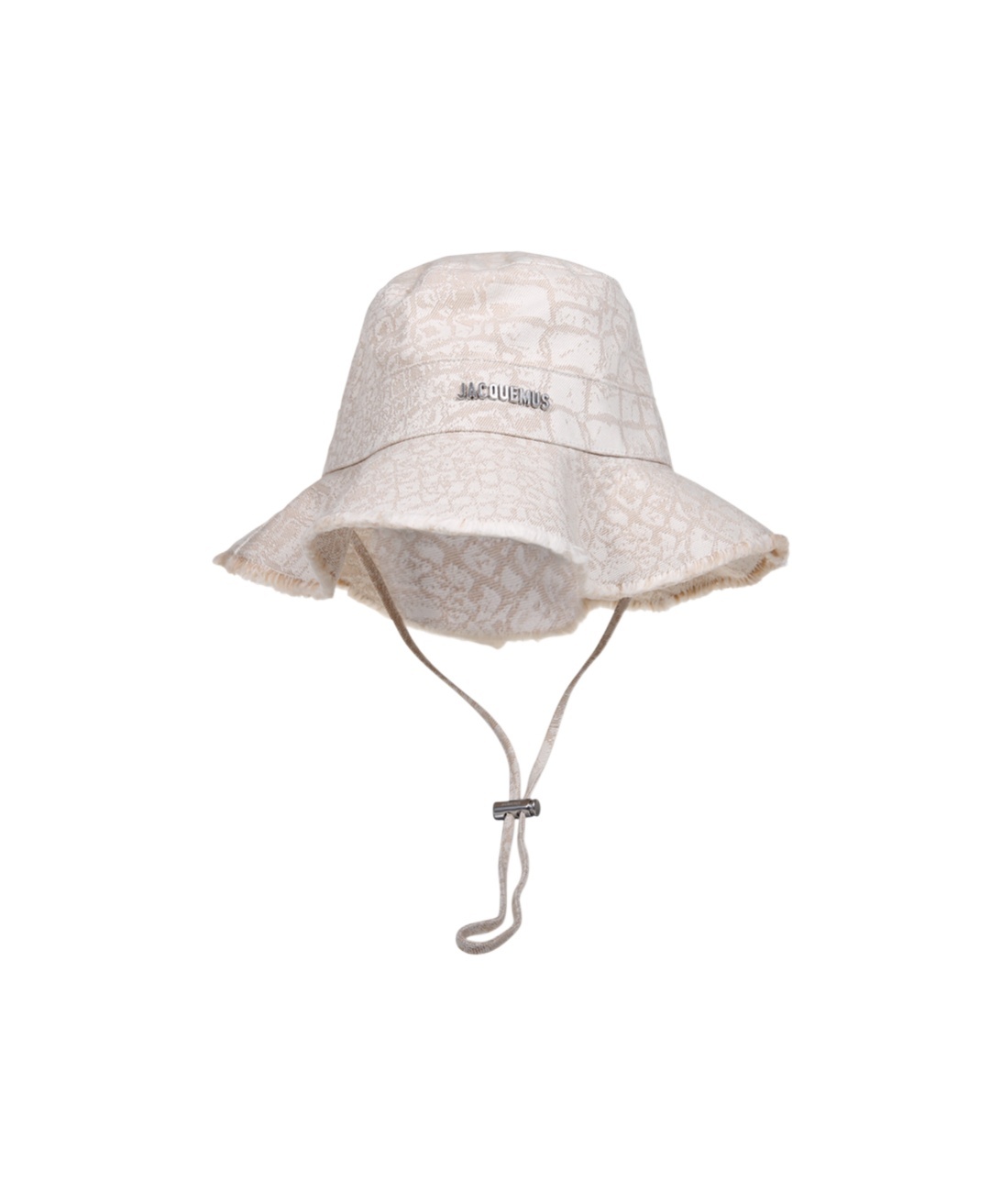 Jacquemus Logo Hat In White