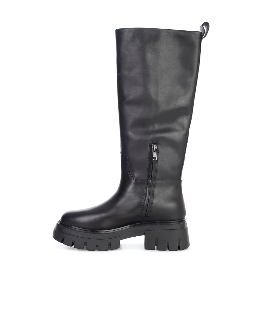 Ash Logo Boots In Black