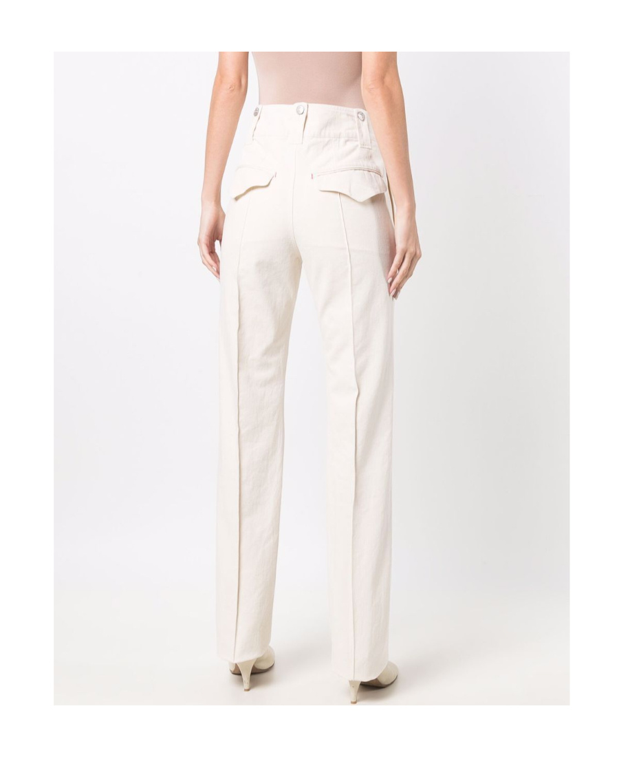 ISABEL MARANT BELT LOOP STRAIGHT TROUSERS