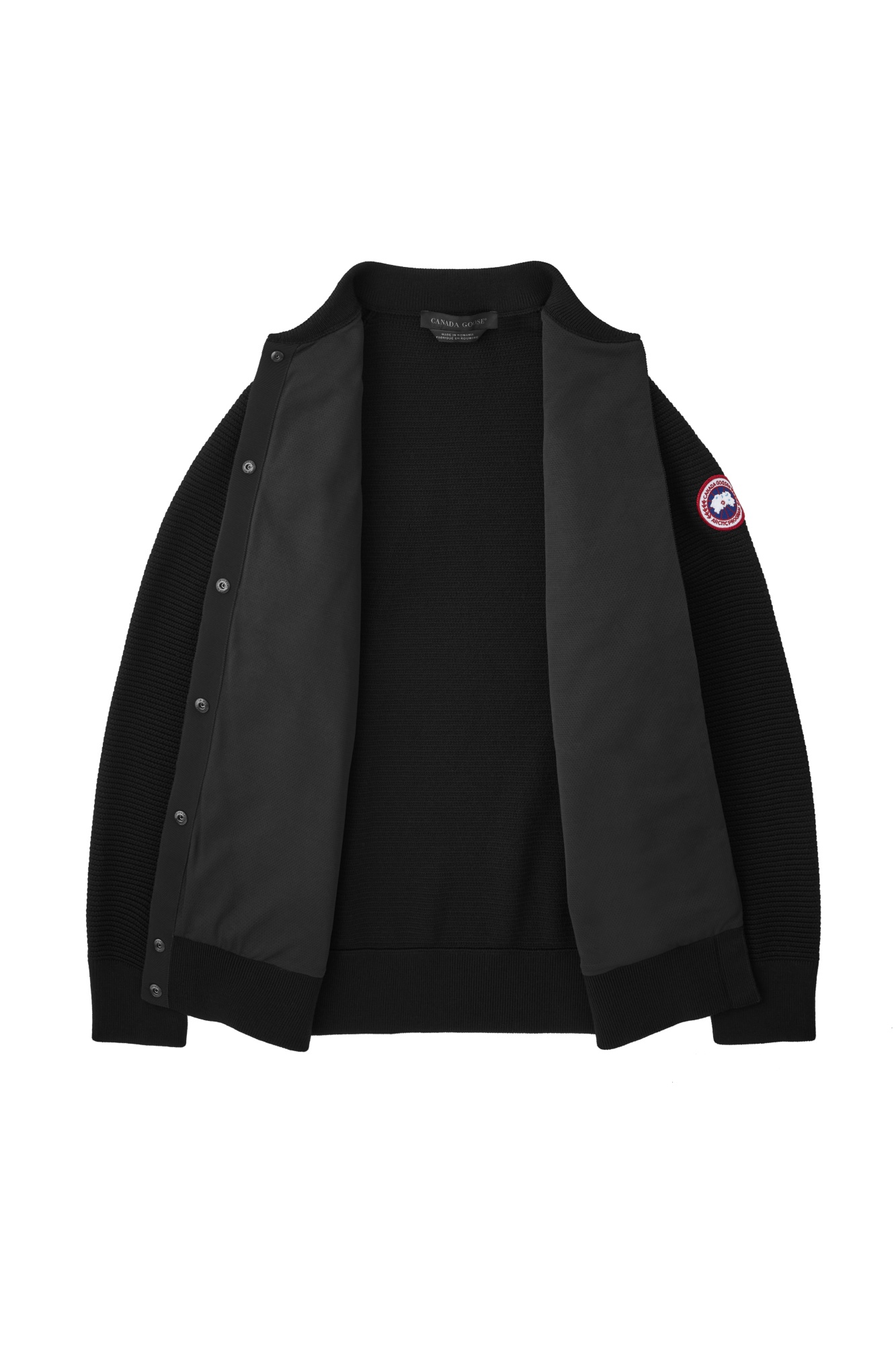 CANADA GOOSE LONG-SLEEVED QUILTED DOWN JACKET 