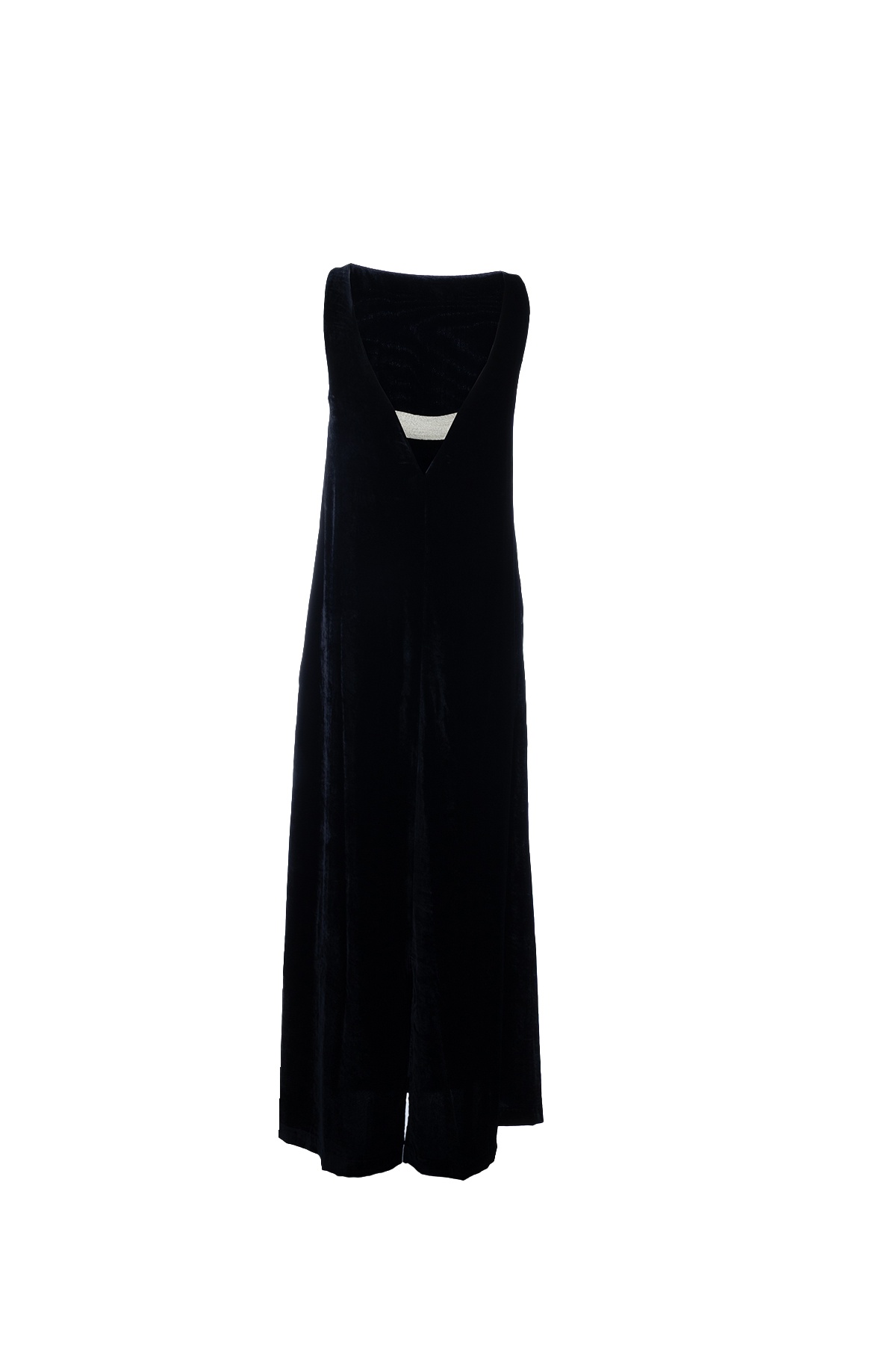 Peserico Sleeveless Maxi Dress In Black