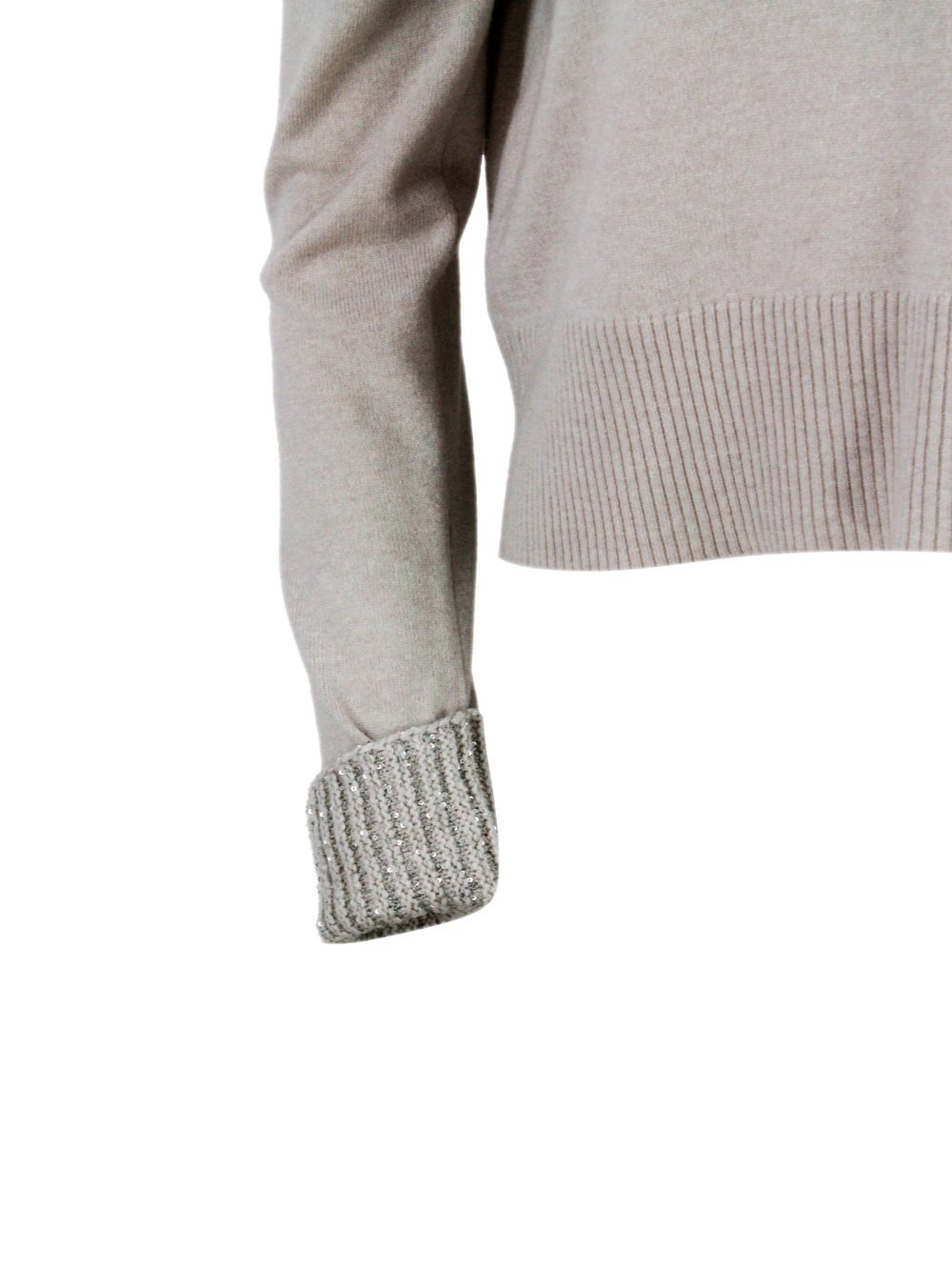 Fabiana Filippi Wool Blend Crewneck In Gray