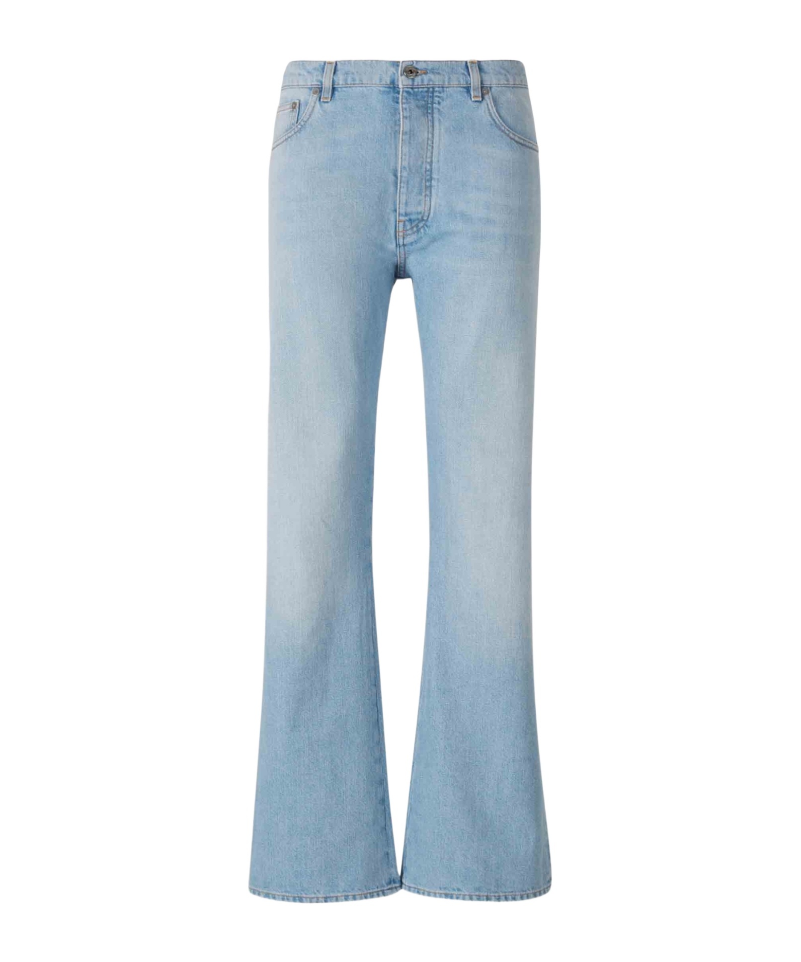 Off-white Jeans With Belt Loops