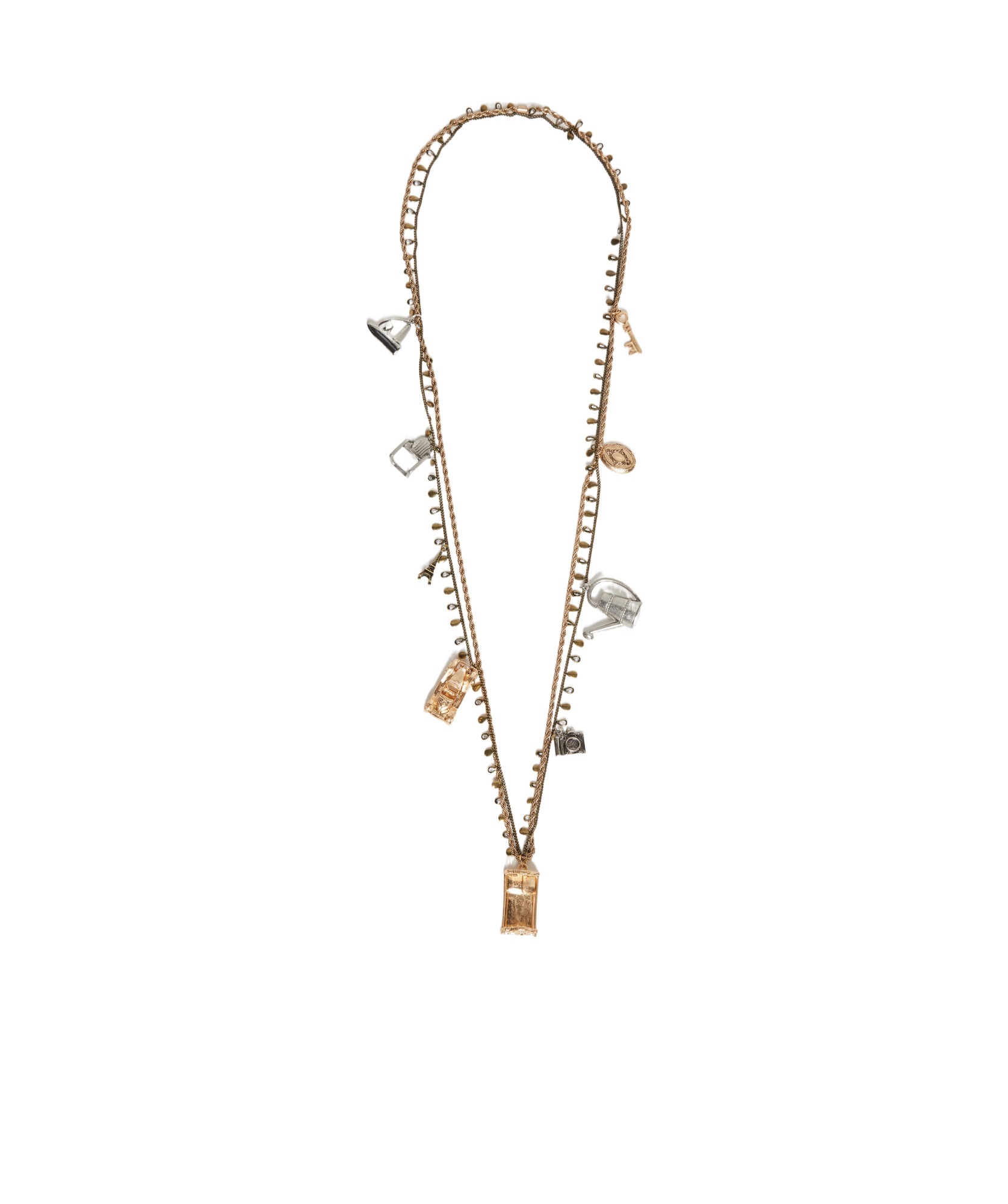 Weekend Max Mara Athenaeum Necklace With Charm In Gold