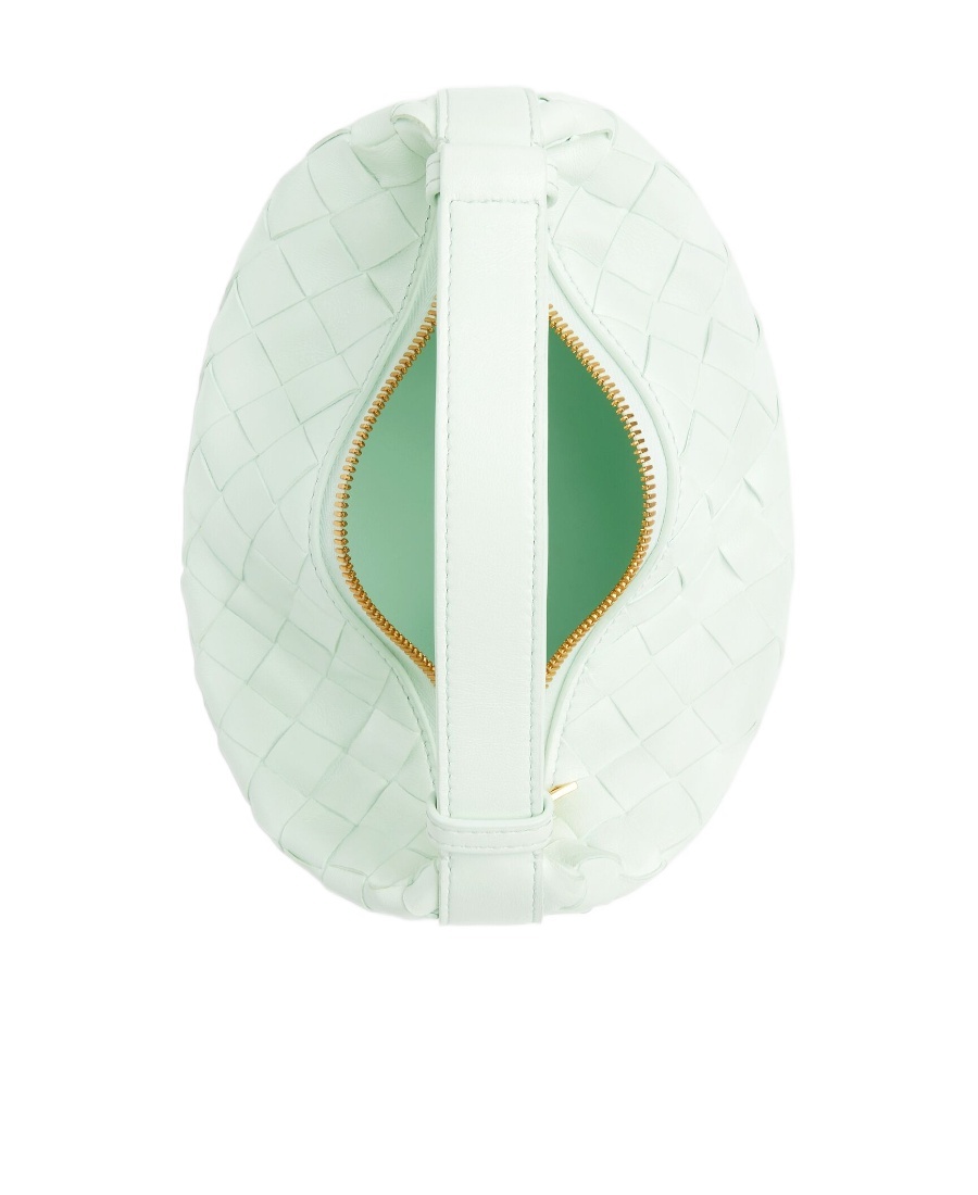 Bottega Veneta Mini Wallace Handbag In White