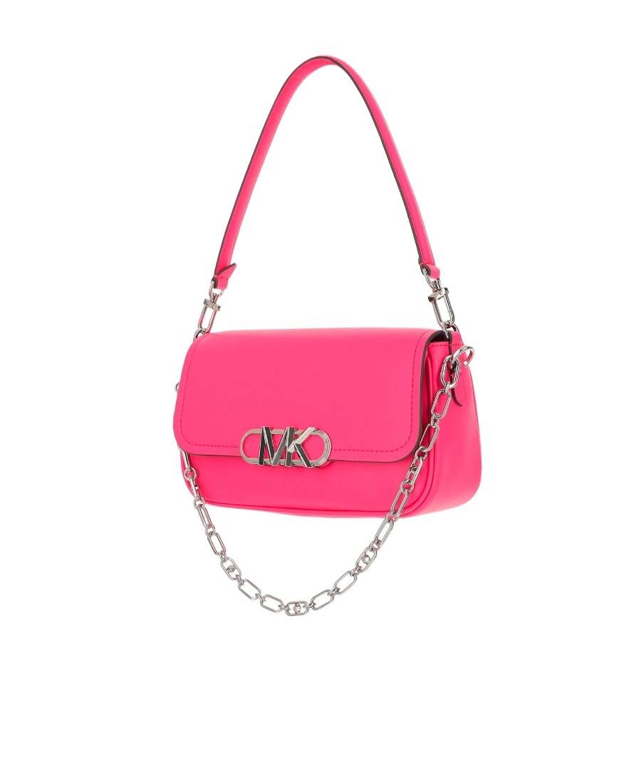 Michael Michael Kors Parker Medium Leather Shoulder Bag In Pink