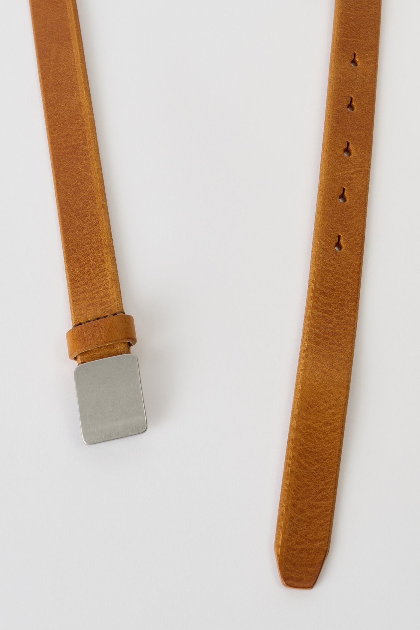 Our Legacy Square Buckle Belt In Brown