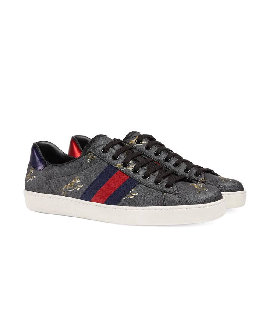 GUCCI ACE GG SUPREME TIGERS SNEAKER