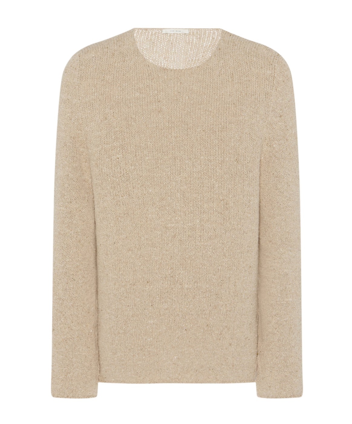 The Row Long-sleeved Sweater In Light Beige Mixed Color