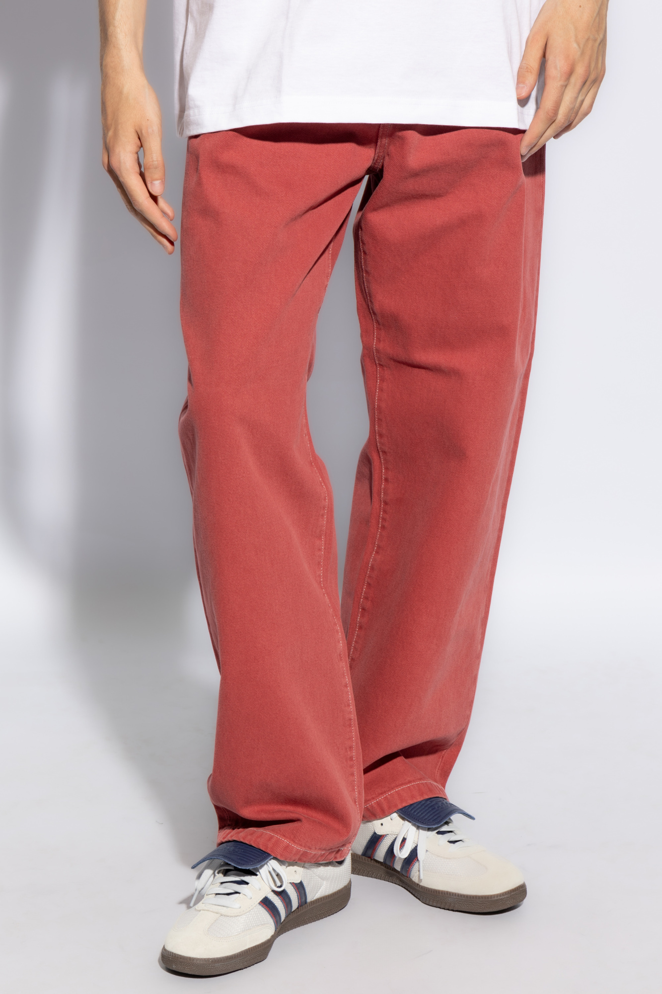 Carhartt Landon Pant Tapered Jeans In Red