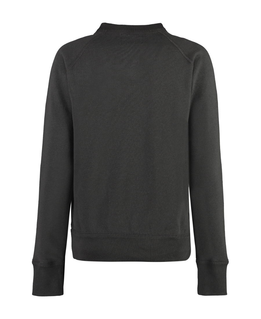Isabel Marant Étoile Logo Patch Sweatshirt In Black