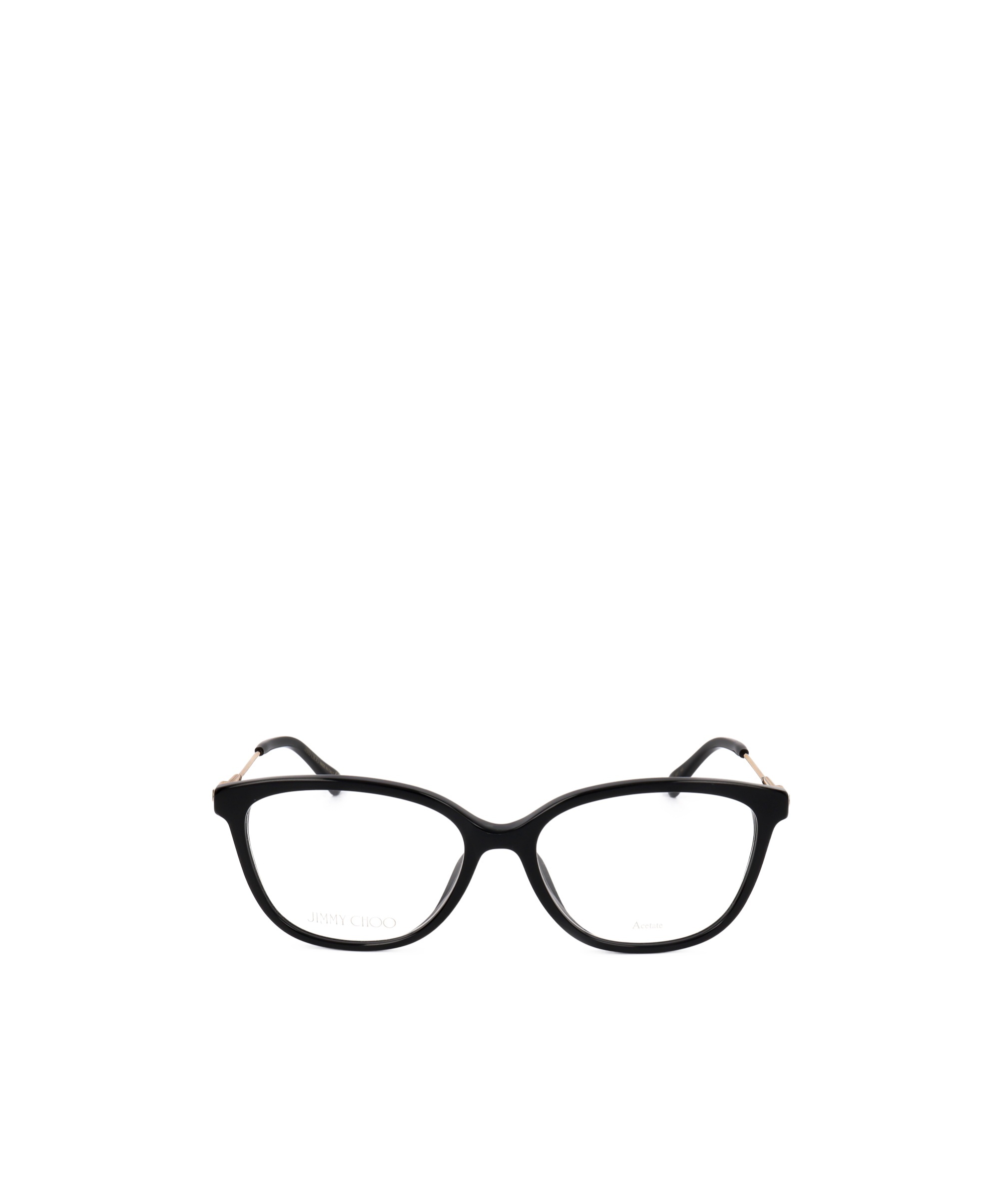 Jimmy Choo Eyewear Rectangle Frame Glasses In White