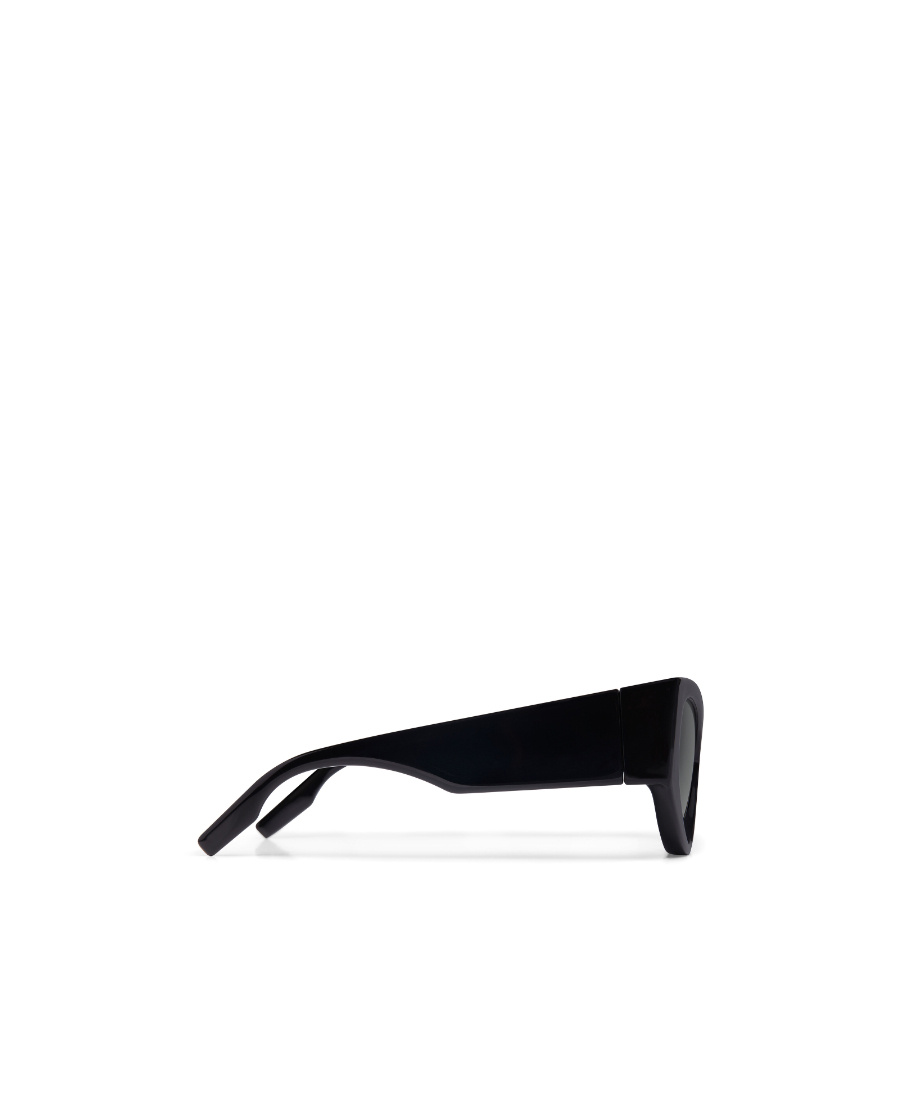 Balenciaga Led Frame Cat-eye Sunglasses In Black