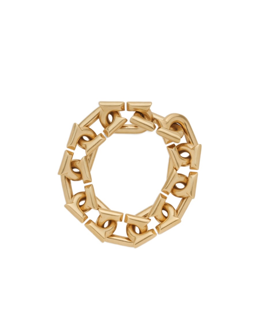 Ferragamo Adjustable Bracelet In Yellow