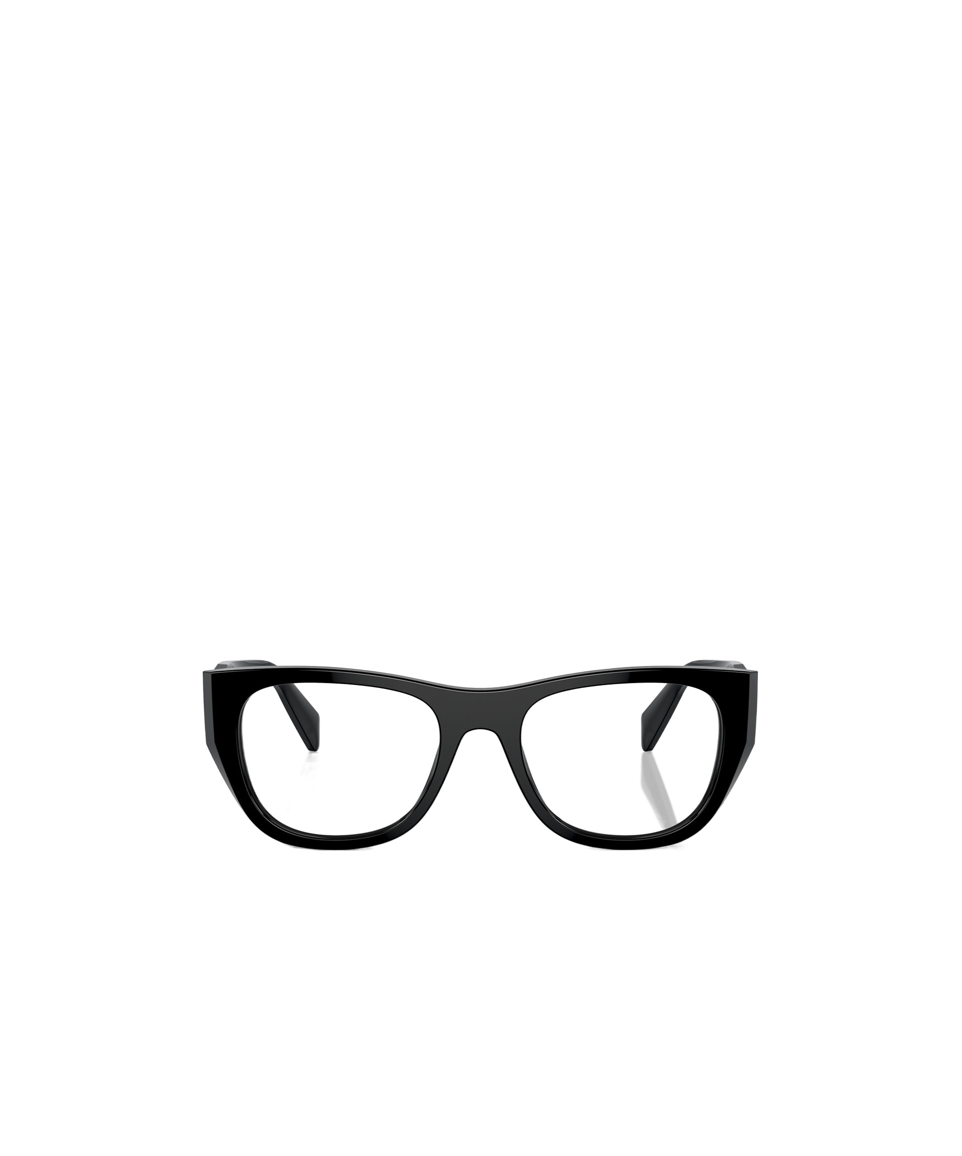 Prada Eyewear Square Frame Glasses In Black