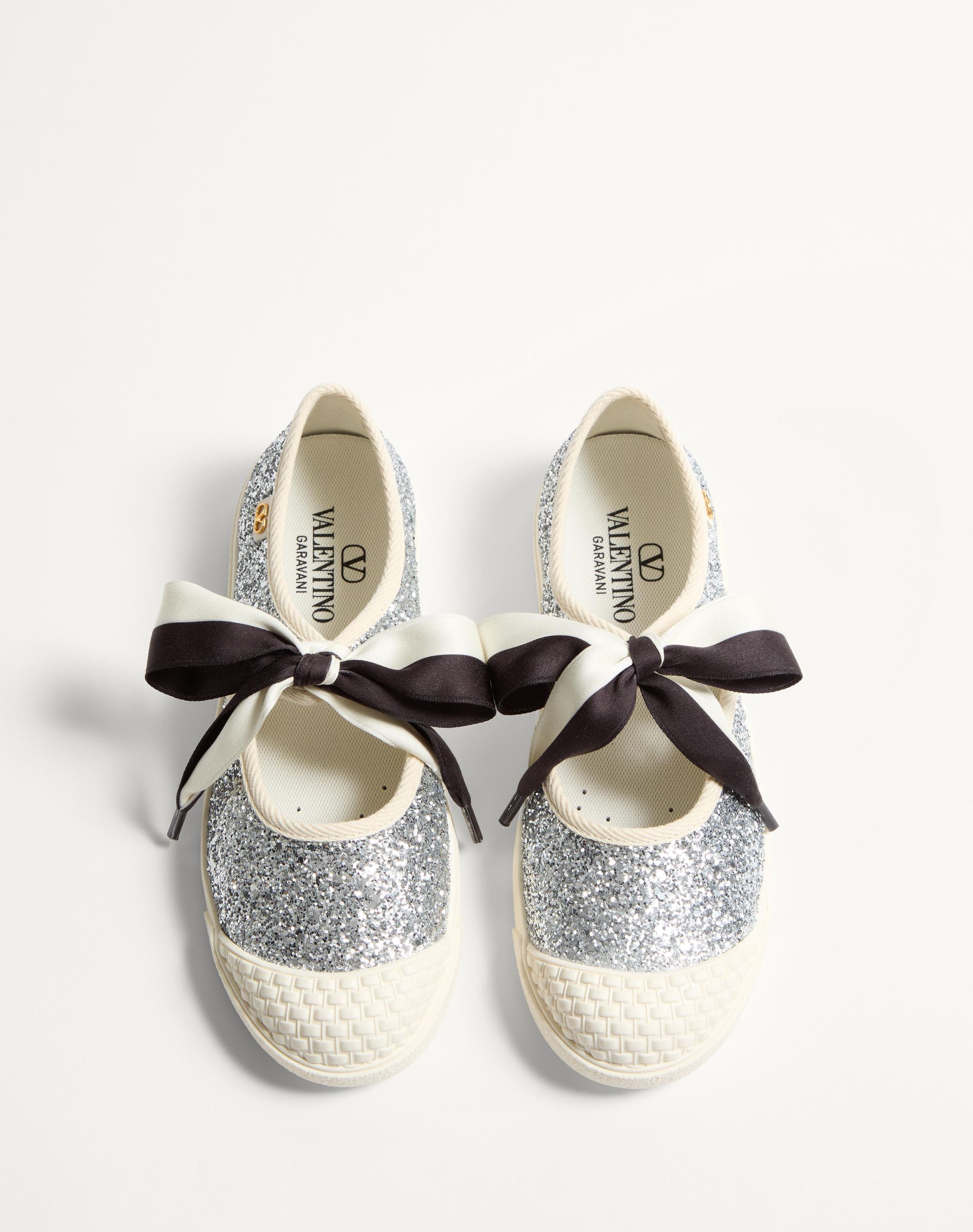 Valentino Sneakers Silver In Silver